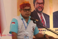 Wakil Ketua Umum Konfederasi Serikat Pekerja Seluruh Indonesia (KSPSI), Arnod Sihite. Foto: Sumba Times