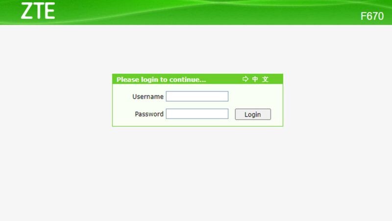 Password Super Admin ZTE F670 Indihome dan Panduan Pengaturan Modem